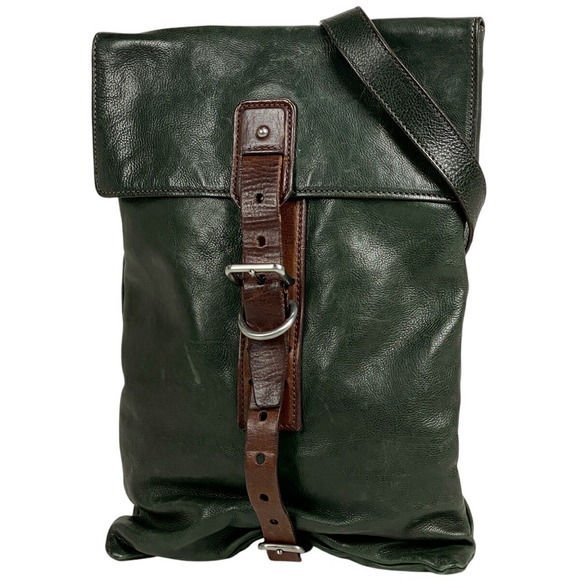 Prada Shoulder leather Bag green - Picture 1 of 8